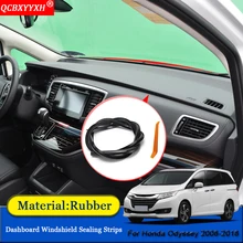 Автостайлинг анти-звуконепроницаемые не пропускающие шума пылезащитные панели автомобиля Лобовое стекло уплотнительные полосы авто аксессуары для Honda Odyssey 2008