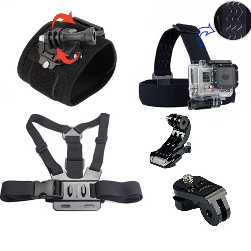Accessories Head Strap Chest Harness Wrist Strap For Sony Action font b Camera b font AS15
