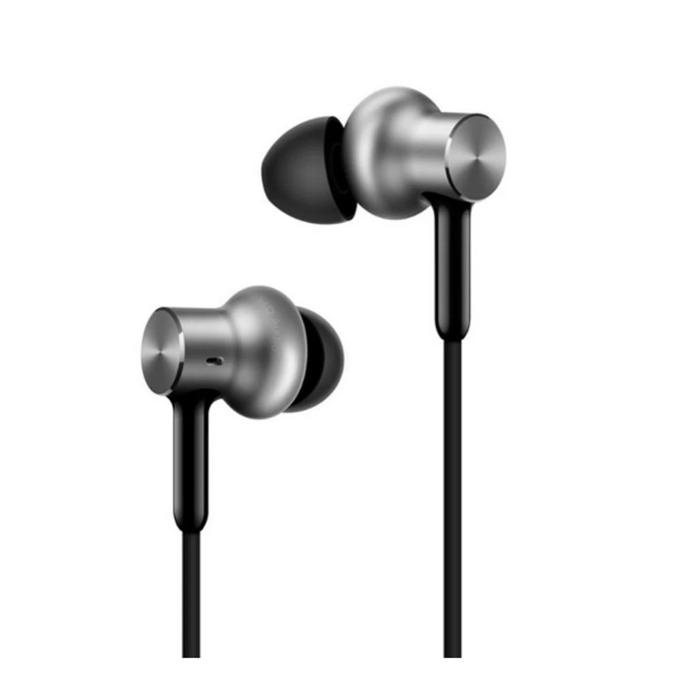 Xiaomi Hybrid Pro HD в ухо Hifi с микрофоном шумоподавление Круг Железный проводной контроль тройной/двойной драйвер динамические наушники