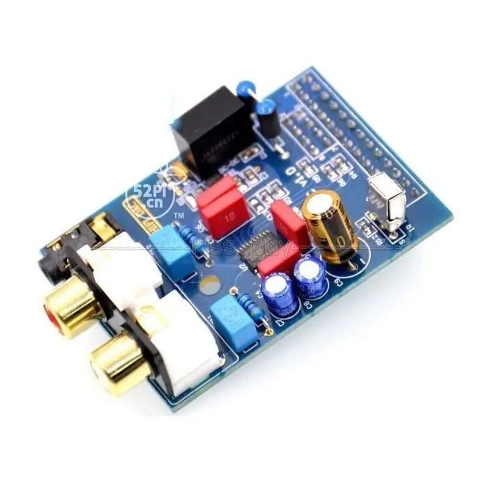 RPI Hi-Fi DAC Аудио Звуковая карта модуль I2S интерфейс декодер цифровой аналоговый для