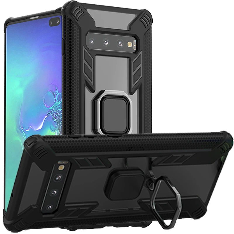 Чехол для samsung Galaxy S10 Plus S10E S10plus E Lite защитный бронированный Роскошный чехол