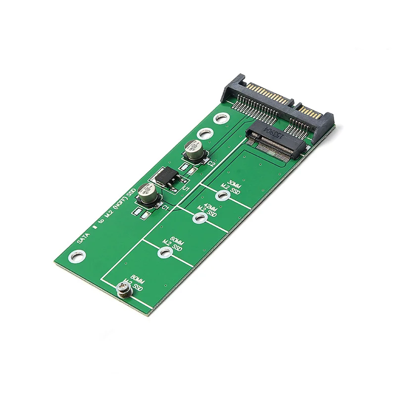 

NGFF (M2) SSD to 2.5" SATA Adapter M.2 2.5 inch NGFF SSD to SATA3 Convert Card
