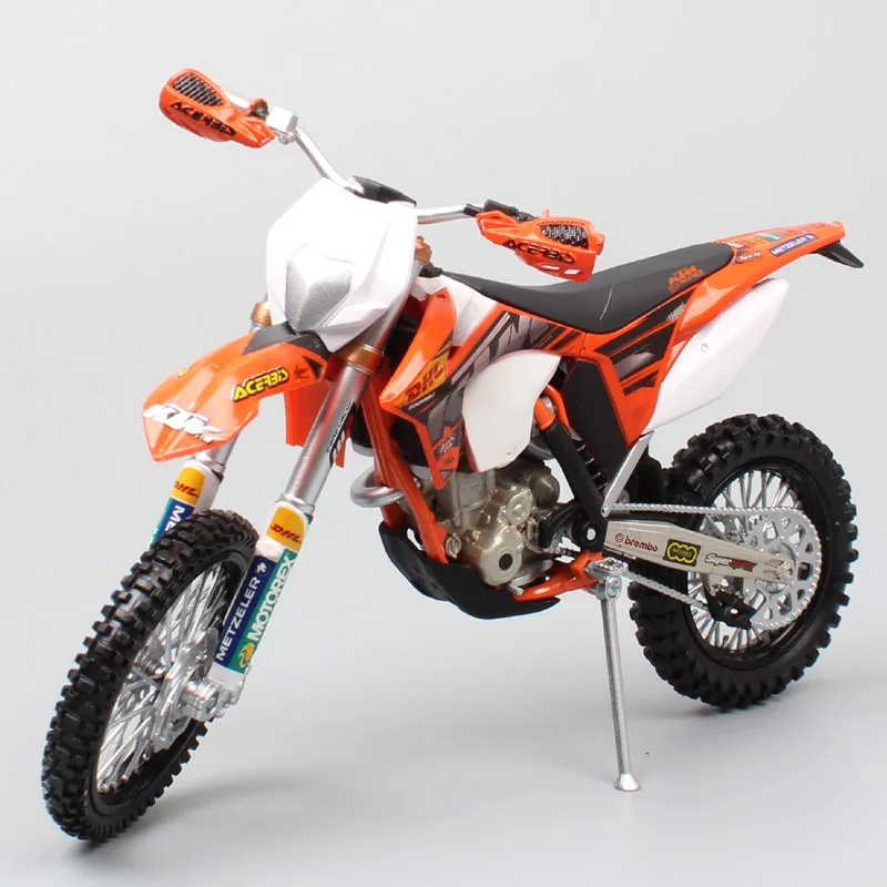 1/12 Automaxx мини KTM 350 EXC-F EXC литые под давлением модели грязи мотокросс эндуро велосипед и автомобиль миниатюрный мотоцикл игрушка для детей