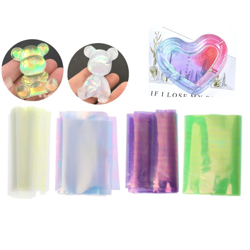 

Laser Aurora AB Effect Reflective Mirror Paper DIY Epoxy Resin Jewelry Fillings