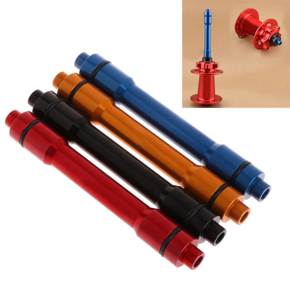 Mountain Bike Bicycle Front Hubs Tube Shaft 15mm TO 9mm Conversion Axis