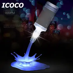 ICOCO для розлива вина лампа Светодиодная Иллюзия светильник из бутылок Перезаряжаемый USB Настольная лампа с сенсорным управлением