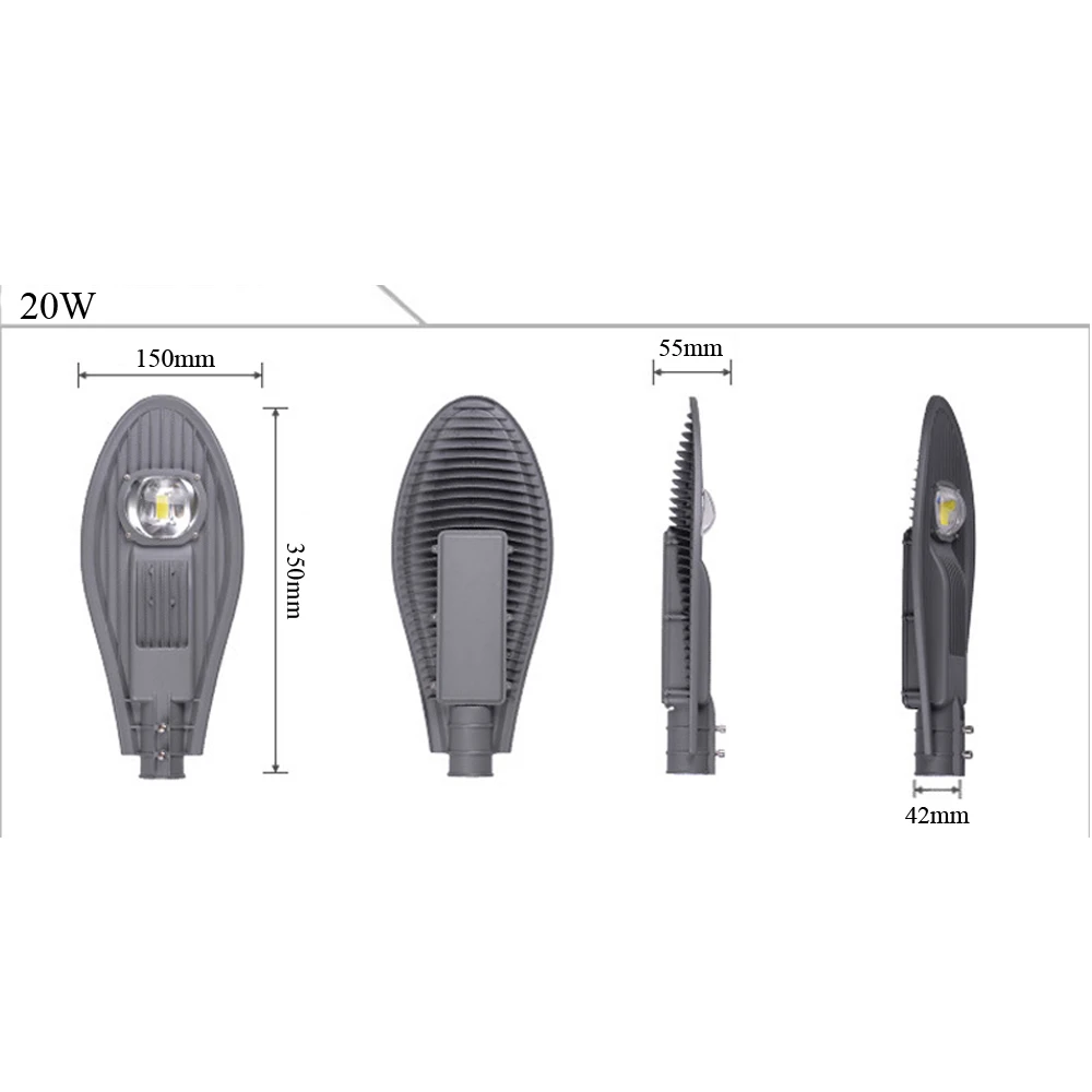 Уличный светодиодный фонарь водонепроницаемый 20/50/60/100/150 Вт IP65 1 шт.|led street|led street