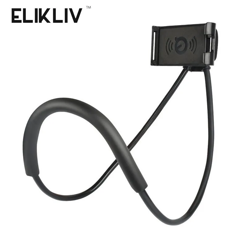 Goede 2018 Lui Opknoping Nek Telefoon Houder Stands Ketting Cellphone Flexibele Ondersteuning Beugel voor Samsung Houder voor iphone Universele