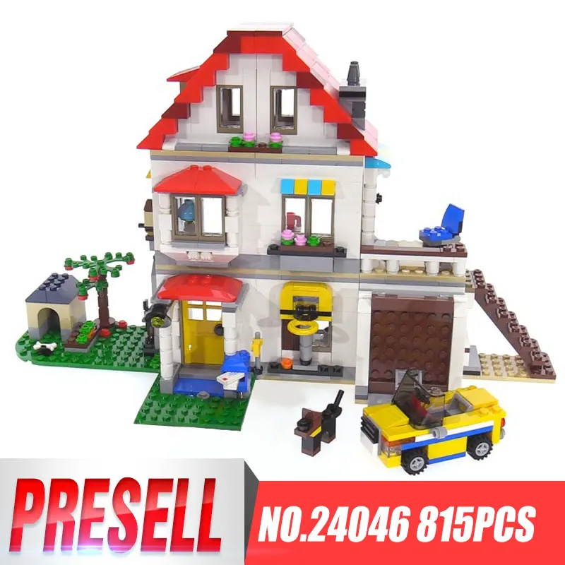 

Lepin 24046 New Toys Creative Series LegoINGy 31069 Family Villa Set Model Building Blocks Bricks Educational Toys Kids Gifts