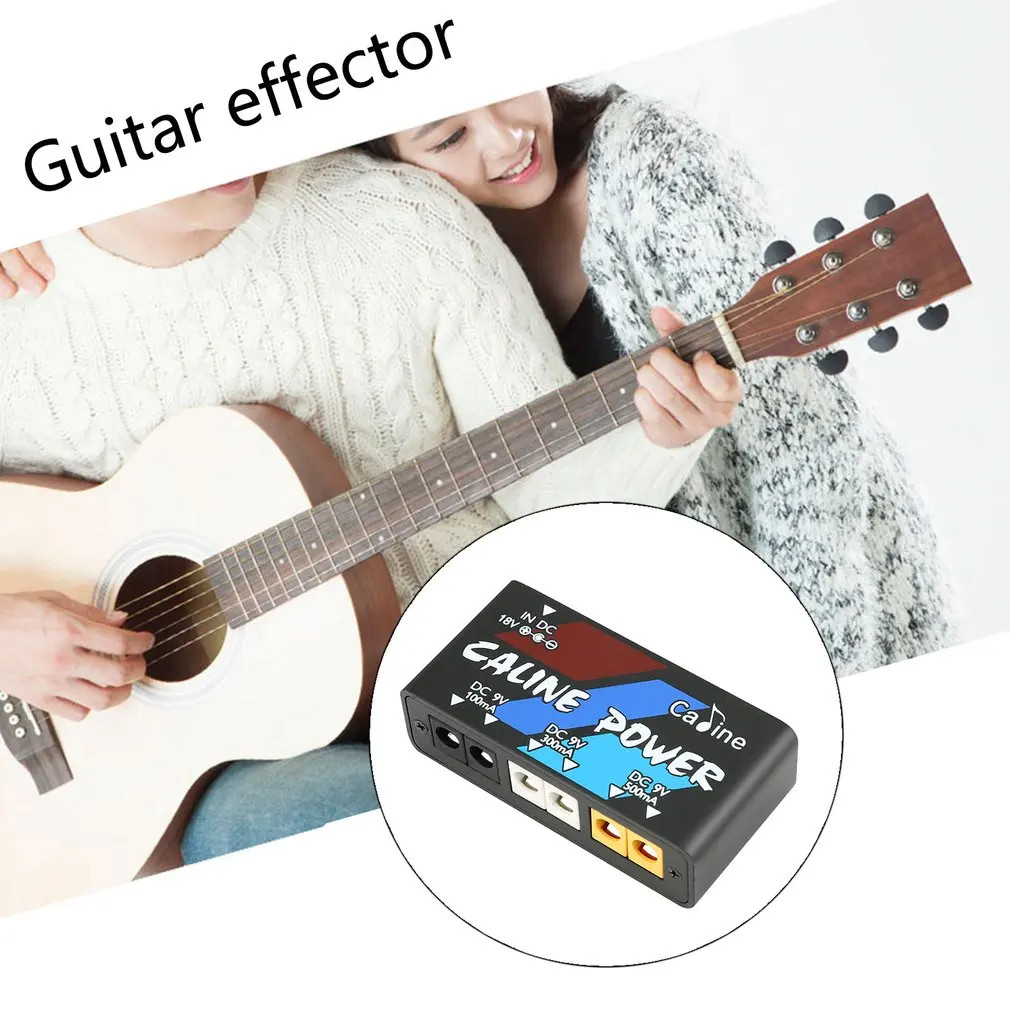 

Portable Caline CP-02 Mini Multiple Outputs Guitar Effect Pedal Power Supply 18W Isolated 9V Output Hot Sale Dropshipping