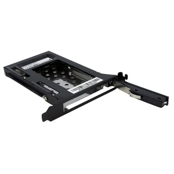 

StarTech.com 2.5in SATA Removable Hard Drive Bay for PC Expansion Slot, 6.35 cm (2.5"), Black, 158.37 g, 234 g, 0 - 55 &#17