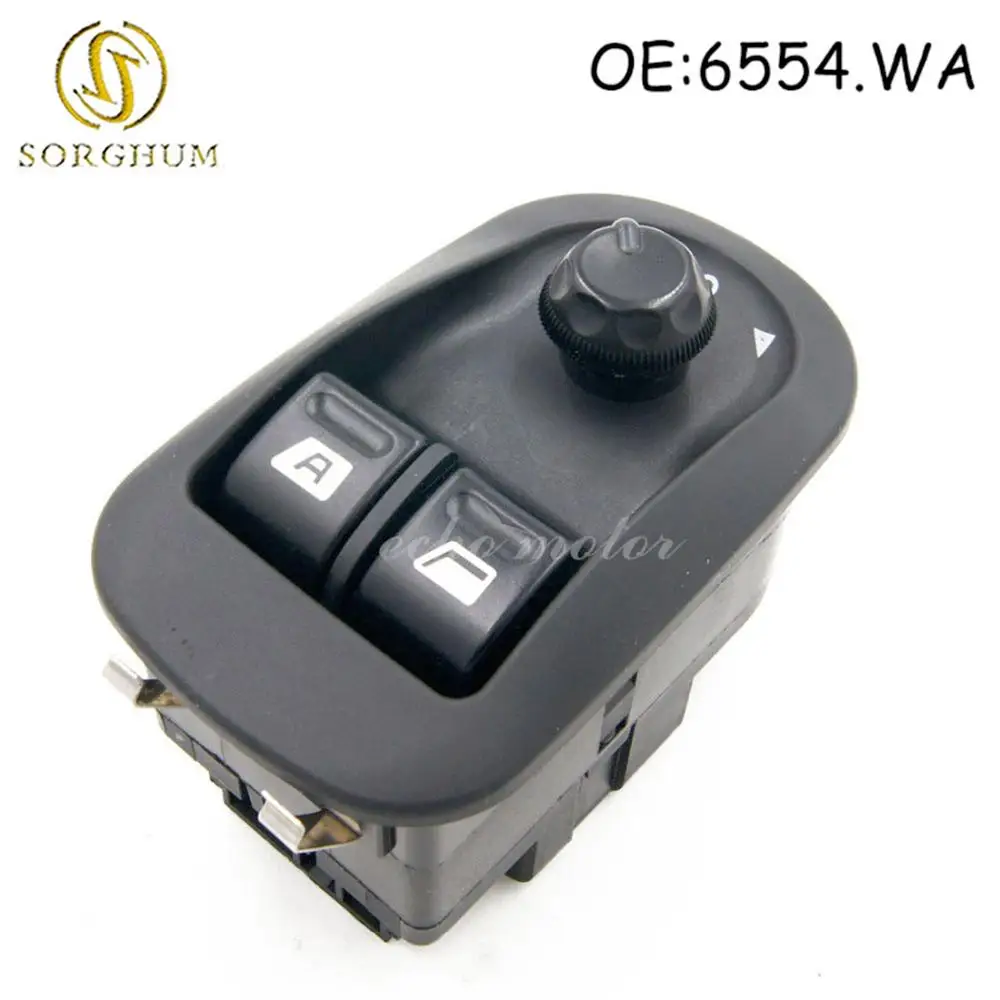 Переключатель Стеклоподъемника 6554.WA для Peugeot 206 2002-2013 2014 2015 2016 | Автомобили и