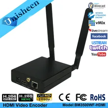H.265 HEVC H.264 wifi SDI Video Encoder streaming encoder SDI Transmitter live Broadcast encoder wireless iptv H264 encoder