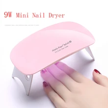 SUNmini 9 Вт УФ светодиодный светильник мини-лампа для ногтей портативный usb-кабель для Прайм лака для ногтей гель отверждения машина ногти на руках, ногти на ногах маникюр