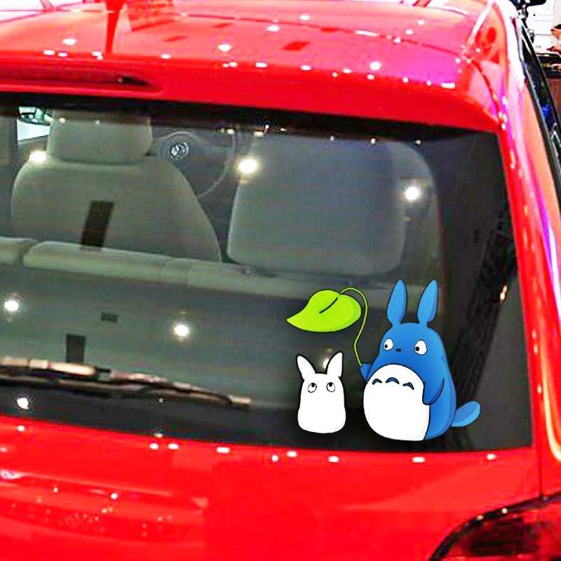 Украшение для автомобиля Etie мультяшный логотип Totoro наклейка DIY мотоцикла