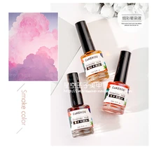 Новые продукты УФ гель акварельные чернила мраморный Декоративный Лак для ногтей дымчатый цвет smudge bubble armor цвет smudge nail art Инструмент DIY