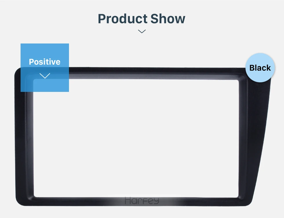 Harfey Автомобиль фриз двойной 2Din стерео крепление на приборную панель рамки авто для Honda Civic LHD 2001 2002 2003 2004 2005 2006 Панель адаптера переменного тока