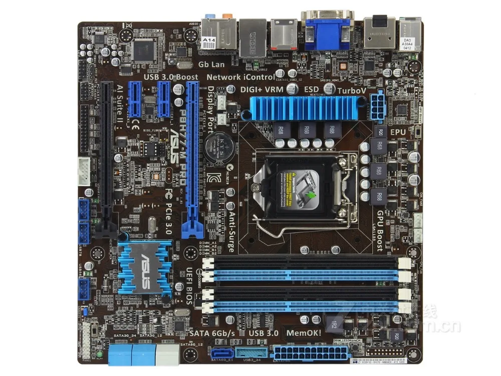 

Free shipping original motherboard for ASUS P8H77-M PRO LGA 1155 DDR3 22nm USB2.0 USB3.0 32GB H77 desktop motherboard