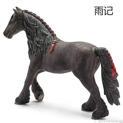 

Brand New Animals Action Figure Toys Friesian Horse Mare 14cm Length PVC Figure Model Toy For Gift/Collection/Kids