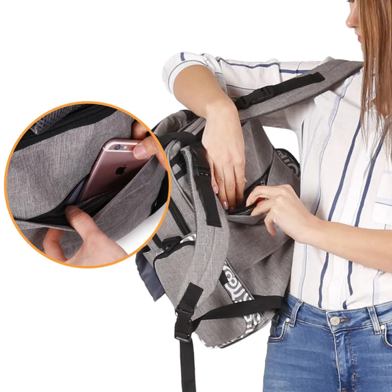 Mummy Nappy Maternity Bag Multifunction Baby Diaper Bag Large Capacity Travel Nursing Backpack Newborn Bags Mochila BB6073 (3)