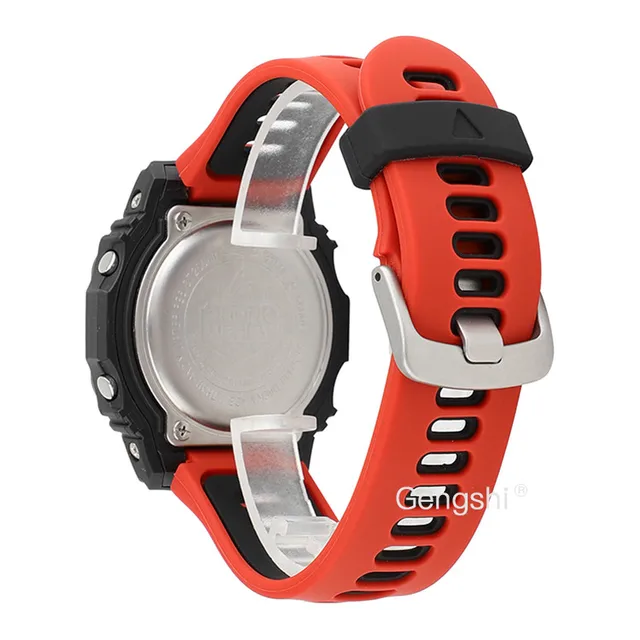 16mm silikonowy zegarek pasek pasuje do Casio G Shock GA 16mm silikonowy zegarek pasek pasuje do Casio G Shock GA