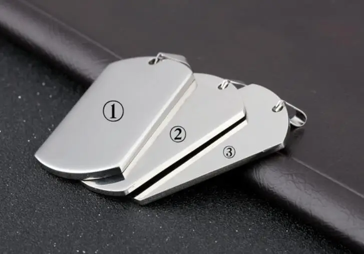 GNAYY 1.2mm thick 10pcs In bulk  Stainless Steel High  Polished Plain Dog Tag Pendant Charm Jewelry 14*30mm/20*40mm/28*50mm 4