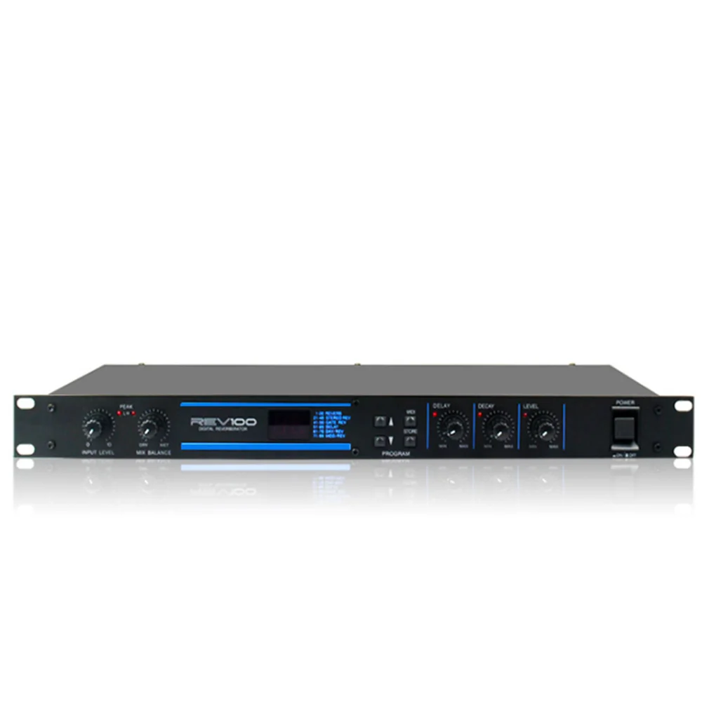 

REV100 Professional Effects Stage Performance Reverb Effects Pure Reverb