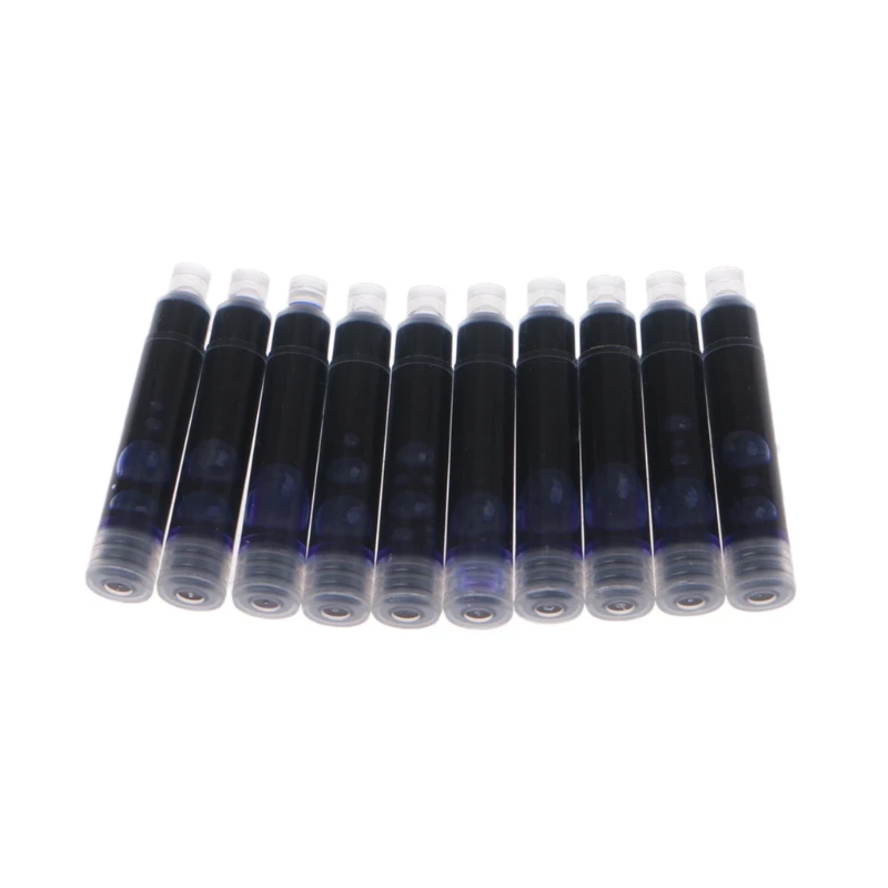 

10 Pcs Fountain Pen Ink Cartridge Blue Words Automatic Disappear Saves Paper