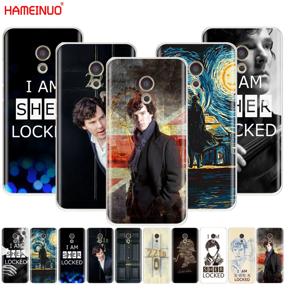

HAMEINUO i am Sherlock Holmes Sherlocked Popular phone Case for Meizu M6 M5 M5S M2 M3 M3S MX4 MX5 MX6 PRO 6 5 U10 U20 note plus