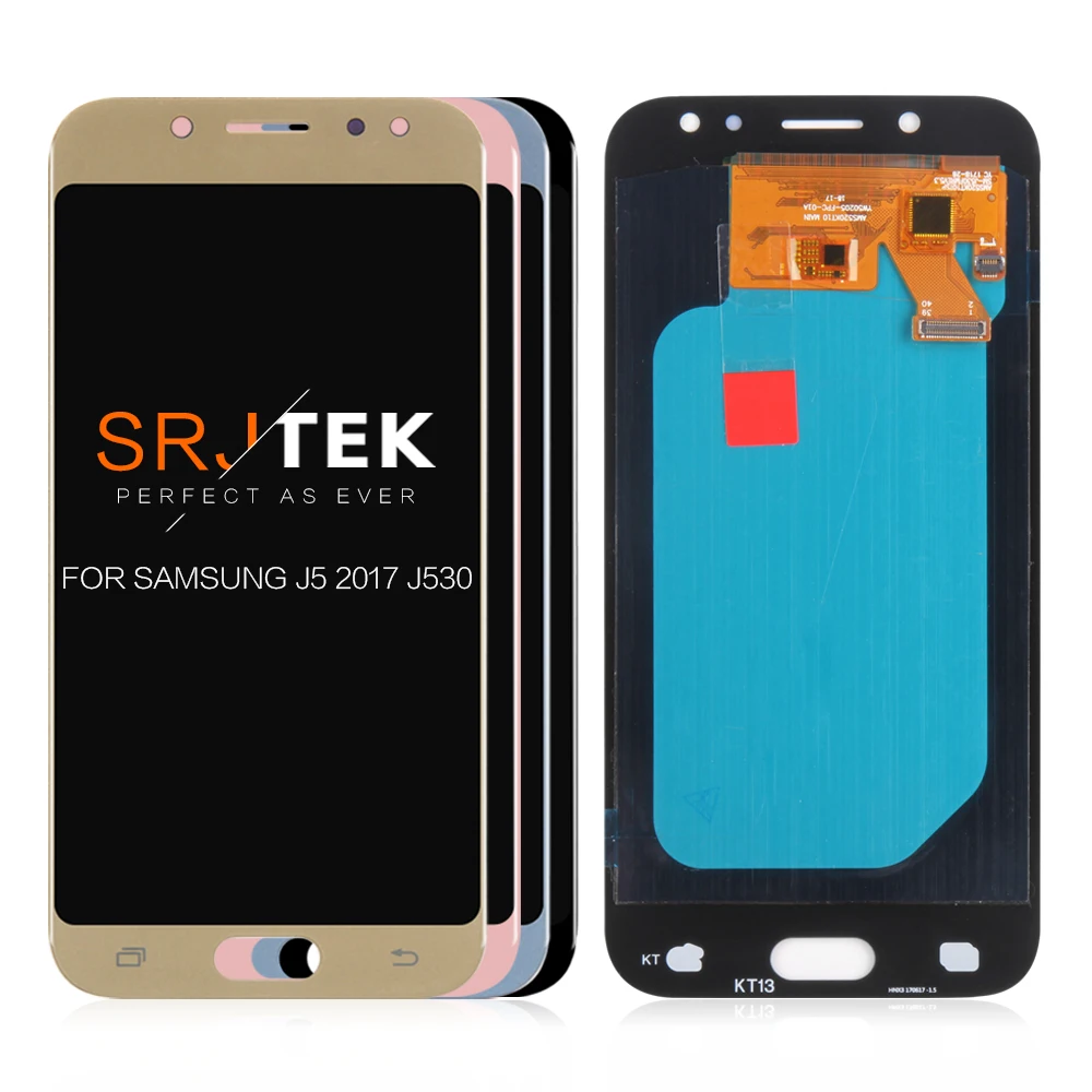 Скидка 5,0 AMOLED для Samsung Galaxy J5 2017 j530 Pro J530F DS J530Y DS J530F J530FM ЖК дисплей сенсорный экран в сборе Замена