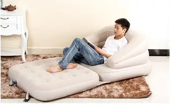 

185CMX 96CM X 59CM Flocking pvc multifunctional purpose adults sleeping bean bag chair, home furniture sofa seat and beds