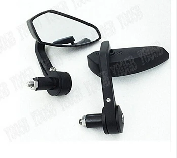 

Black Aluminum 7/8" 22MM Bar End Mirrors For kawasaki NINJA 250 650R Z750/Z750S ER6N/F Z1000 ZZR600 ZRX1100 ZRX1200 VERSYS 650