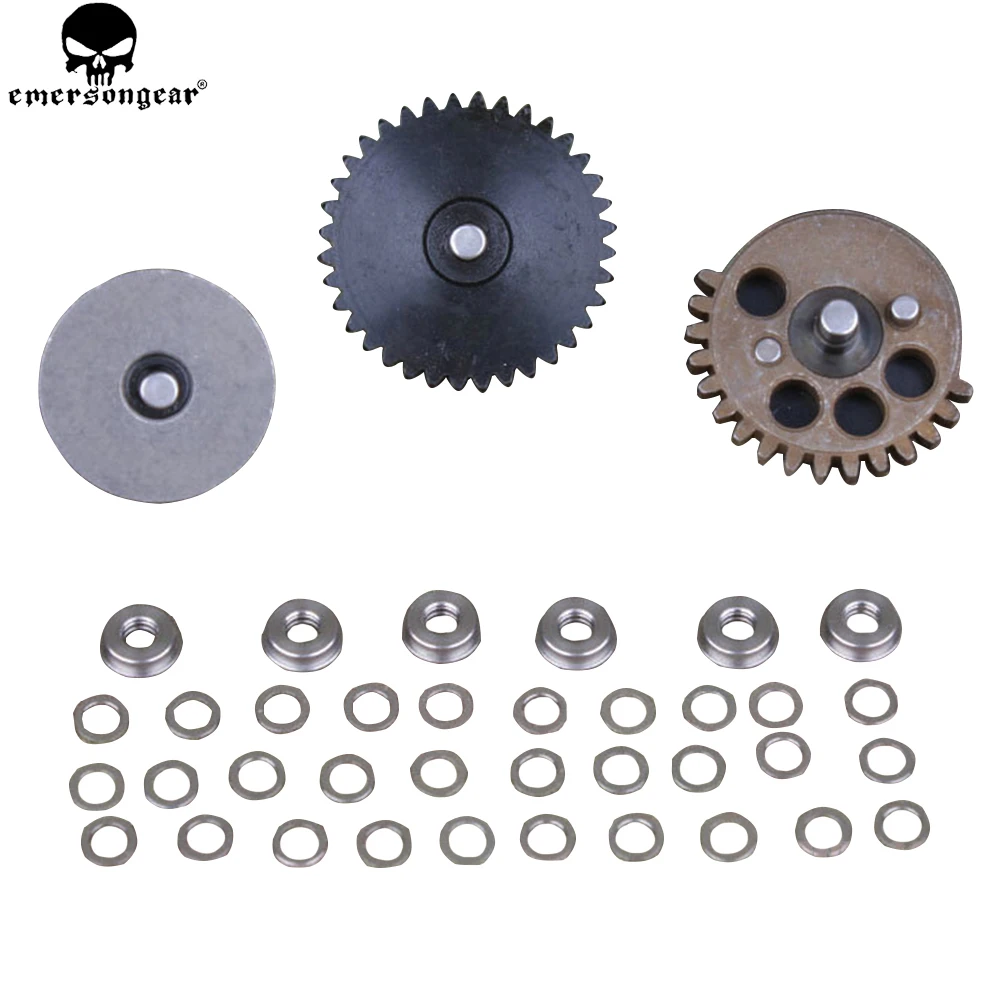 EMERSON gear 100:300 Улучшенная 4 мм Осевая передача 4 мм Осевая передача с подшипником голень Тактическая Охота AEG аксессуары Боевая передача BD4771E