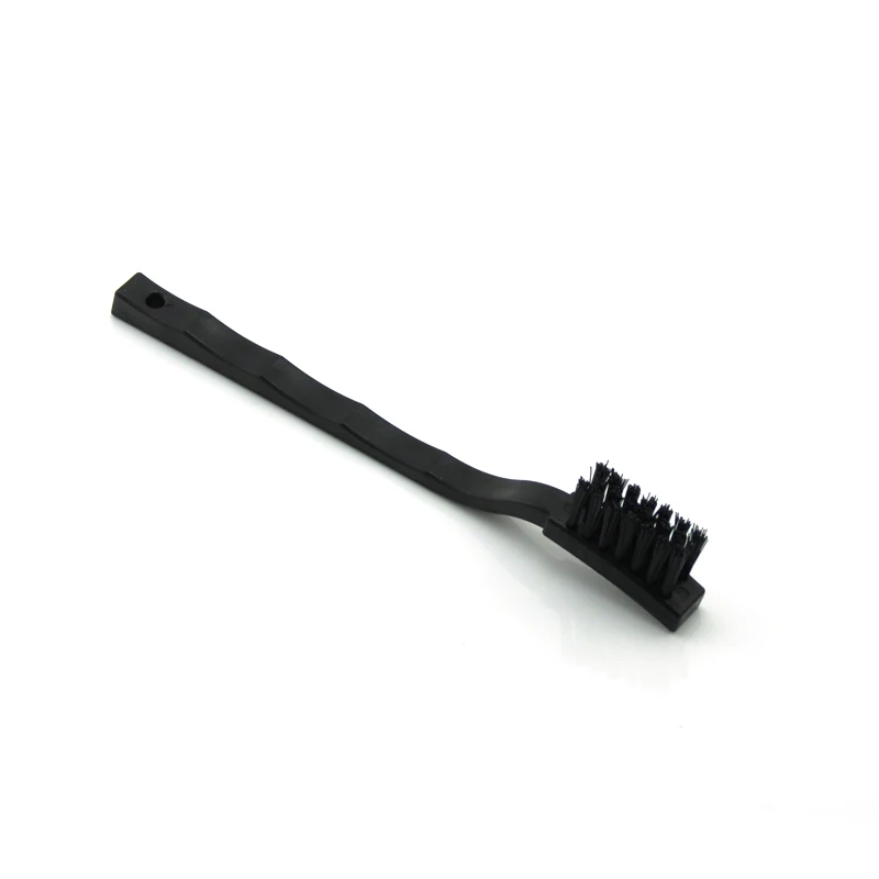 Black anti static brush to clean circuit board brush plate brushin