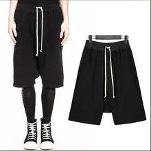 27-46 Новинка мужские летние тонкие повседневные шорты GD парикмахер крест-коллапс шаровары большие размеры певицы костюмы