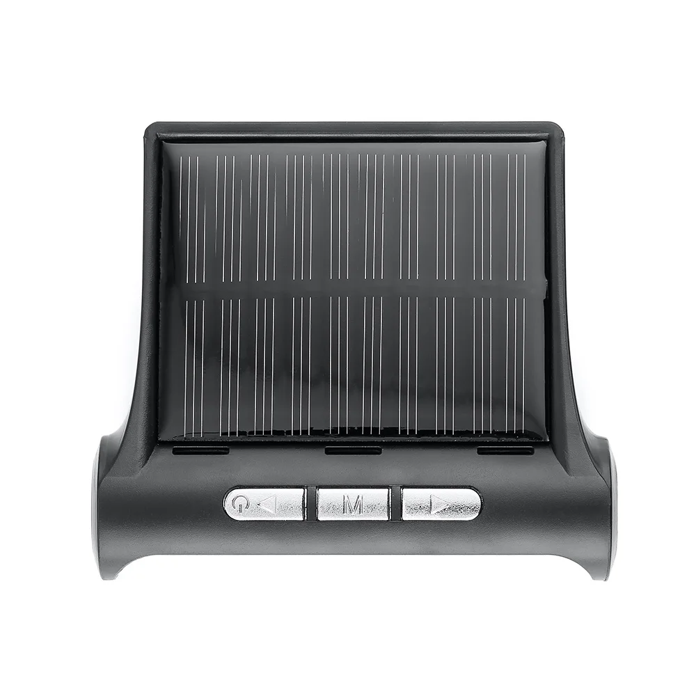 Smart Car TPMS Tyre Pressure Monitoring System Solar Power charging Digital LCD Display Auto Security Alarm Systems for corolla