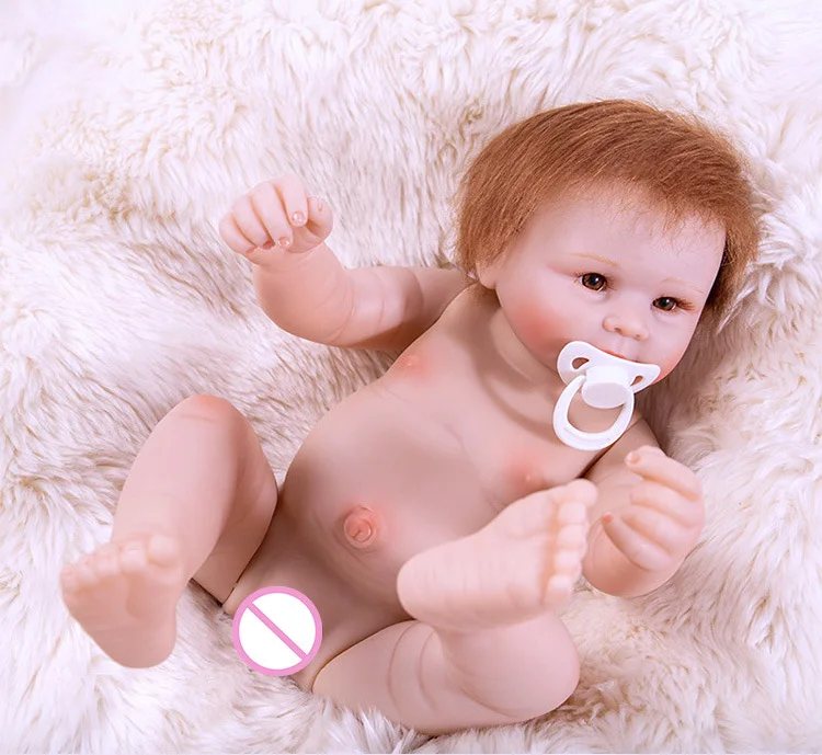 20 дюймов Boneca bebes кукла новорождённого полного тела силиконовые виниловые куклы Reborn Младенцы 50 см реалистичные куклы для новорожденных детские подарки на день