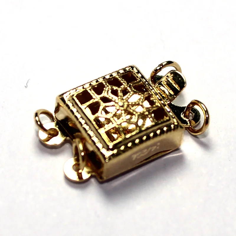 Бесплатная доставка никогда не меняйте цвет! 100% настоящий 14K позолоченный