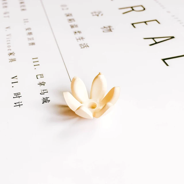 ZEROUP Multicolors Plastic Flower Beads Eardrop Pendant Neckalce Charms Accessories Diy Handmade Jewelry Making Material 20pcs 8