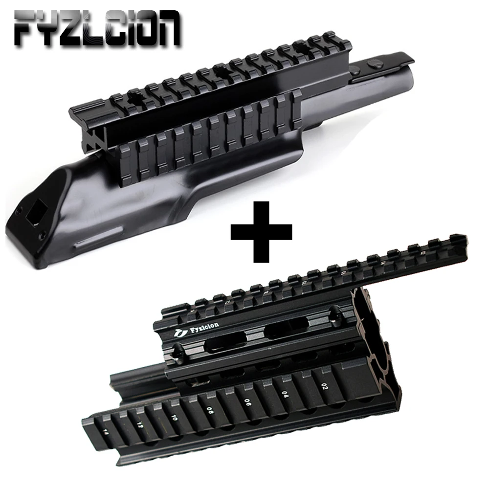 

Tactical Drop RIS Universal Quad Said Rails Handguard Rail And Tri-Rail Integral Picatinny Rifle Weaverer Rail Scope Mount