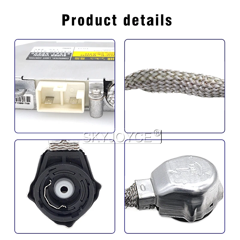 SKYJOYCE  D2S D4S Xenon Ballast 55W Unit Controller OEM Ballast DDLT003 85967-52020 85967-50020 85967-45010 For Toyota Lexus  (9)