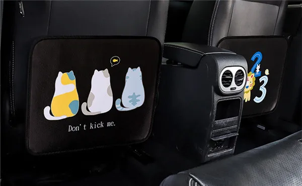Cartoon Car Anti Kick Mat  (10)