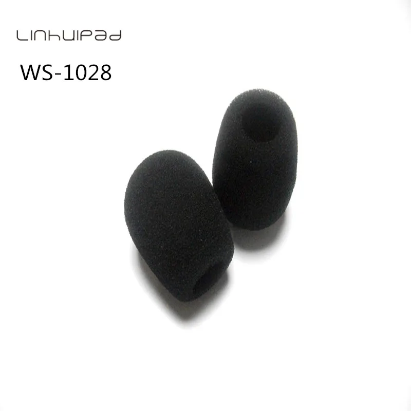 

Linhuipad 10mm Diameter 33mm length foam microphone windscreens windshields soft foam mic cover Sennheiser ME3-II microphones