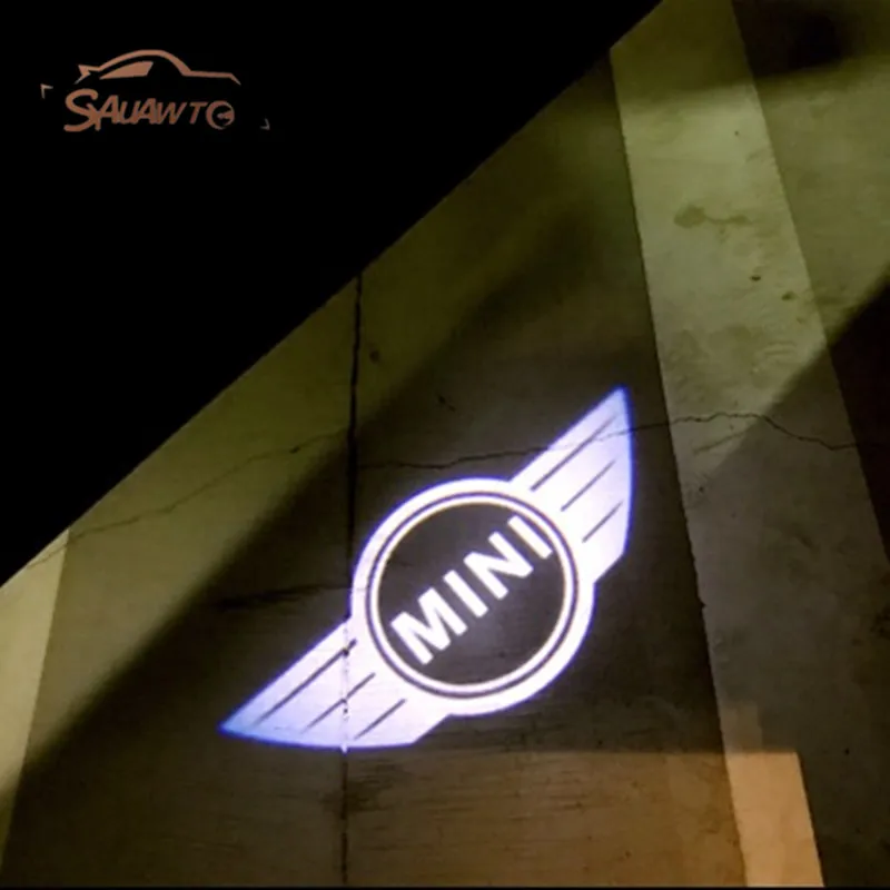 

2X Car LED Door Logo Projector Ghost Shadow Light For Mini Cooper Clubman Countryman R55 R57 R58 R59 R60 S JCW F54 F55 F56 F57