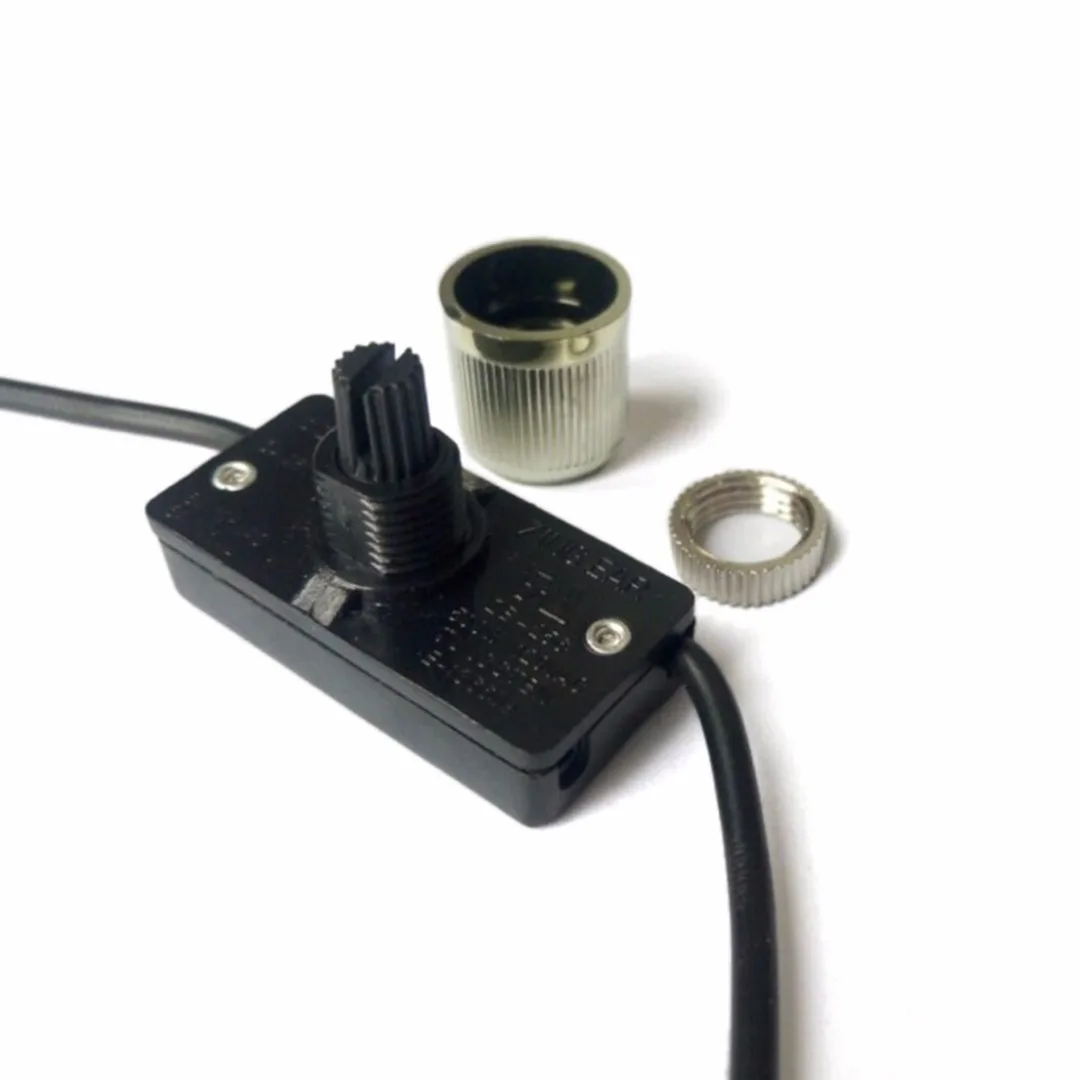 Adjustable Brass Light Dimmer Lamp Rotary Switch 120 Volt 500W Light Dimmer Knob Switch Controller For ZE-256 Zing Ear Mayitr