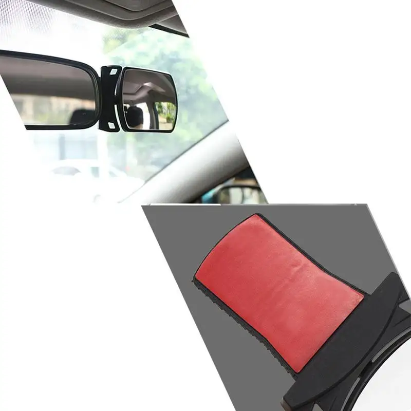 Автомобильное зеркало заднего вида на заднее сиденье для детского мини-безопасности выпуклые зеркала Детский Монитор регулируемое автомобильное детское зеркало заднего вида