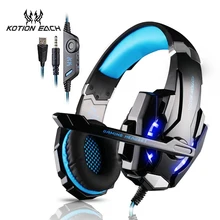 KOTION, каждый игровой наушник, наушники, игровая гарнитура, наушники для Xbox One, гарнитура с микрофоном для ПК, ps4, playstation 4, ноутбука