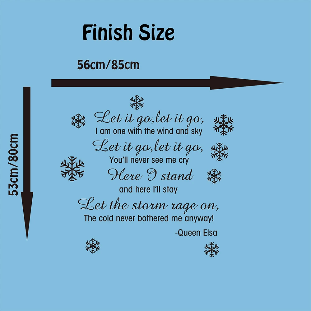 Cartoon Let It Go Lyrics Frozen Elsa snowflake Wall Decal Kids Room School Let It Go Lyrics Wall Sticker Bedroom Nursery Vinyl Cartoon Let It Go Lyrics Frozen Elsa snowflake Wall Decal Kids Room School Let It Go Lyrics Wall Sticker Bedroom Nursery Vinyl
