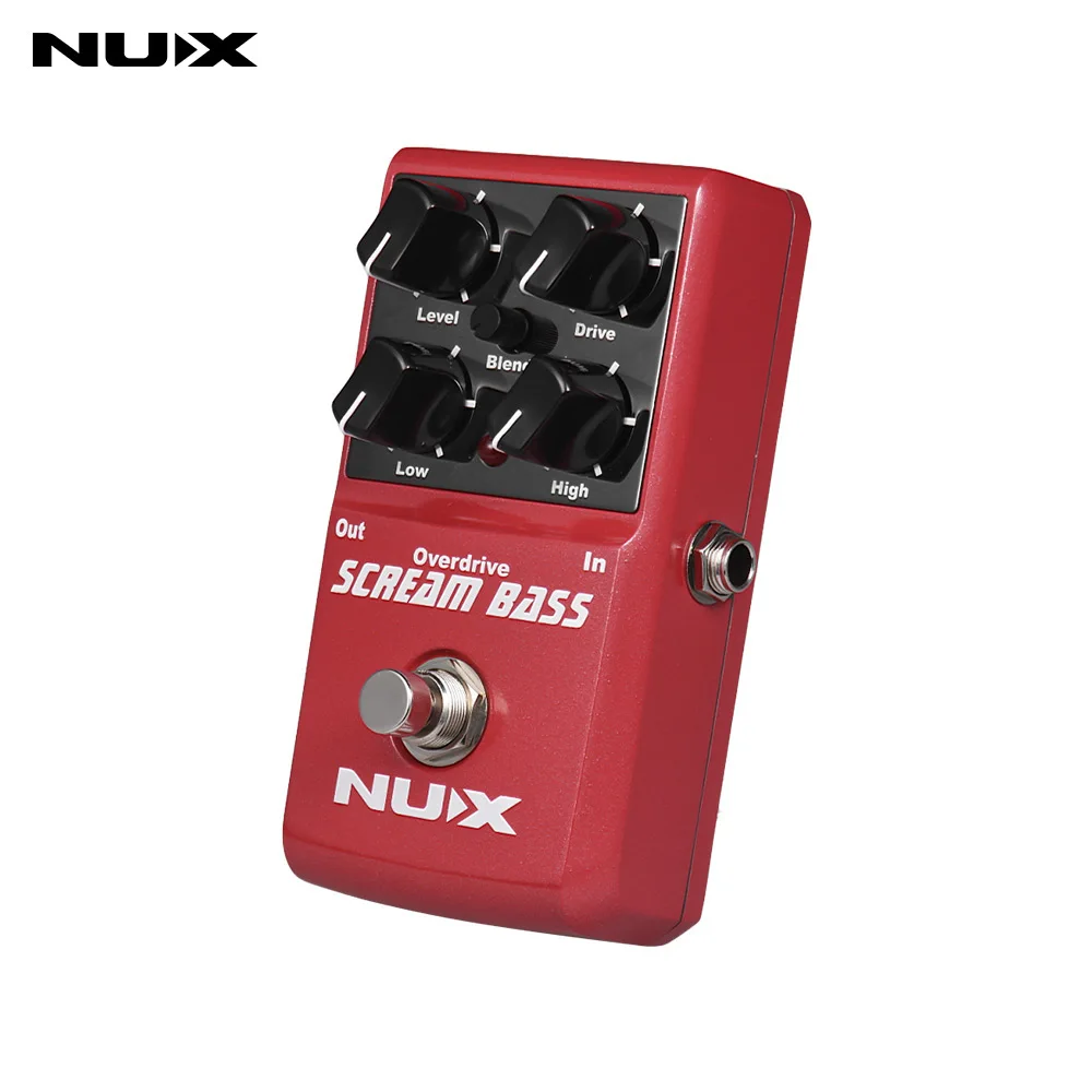 Buy NUX Guitar Pedal SCREAM BASS Analog Overdrive