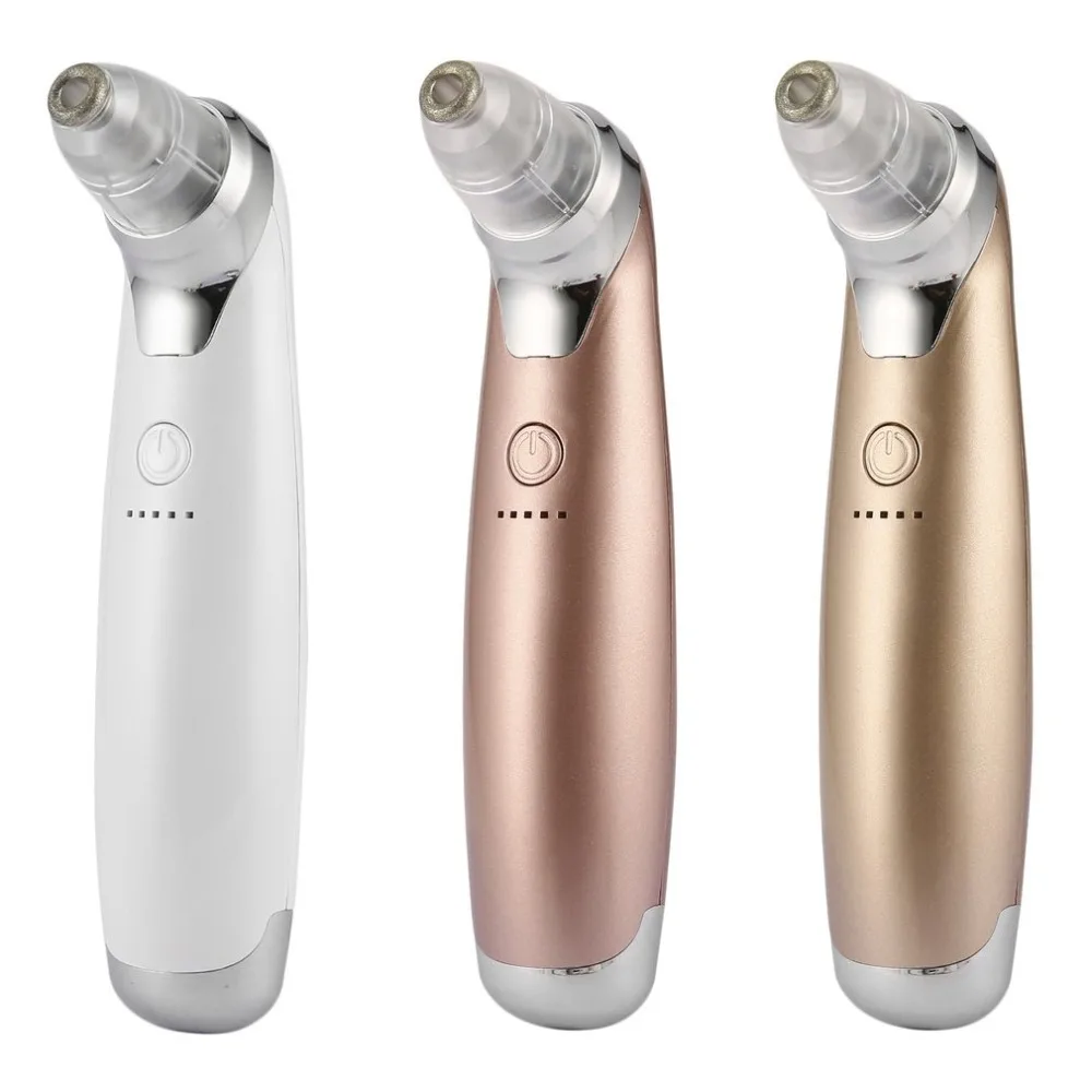 Portable Size USB Electric Facial Face Pore Cleanser Blackhead Vacuum Sucker Acne Remover Skin Care Beauty Tool